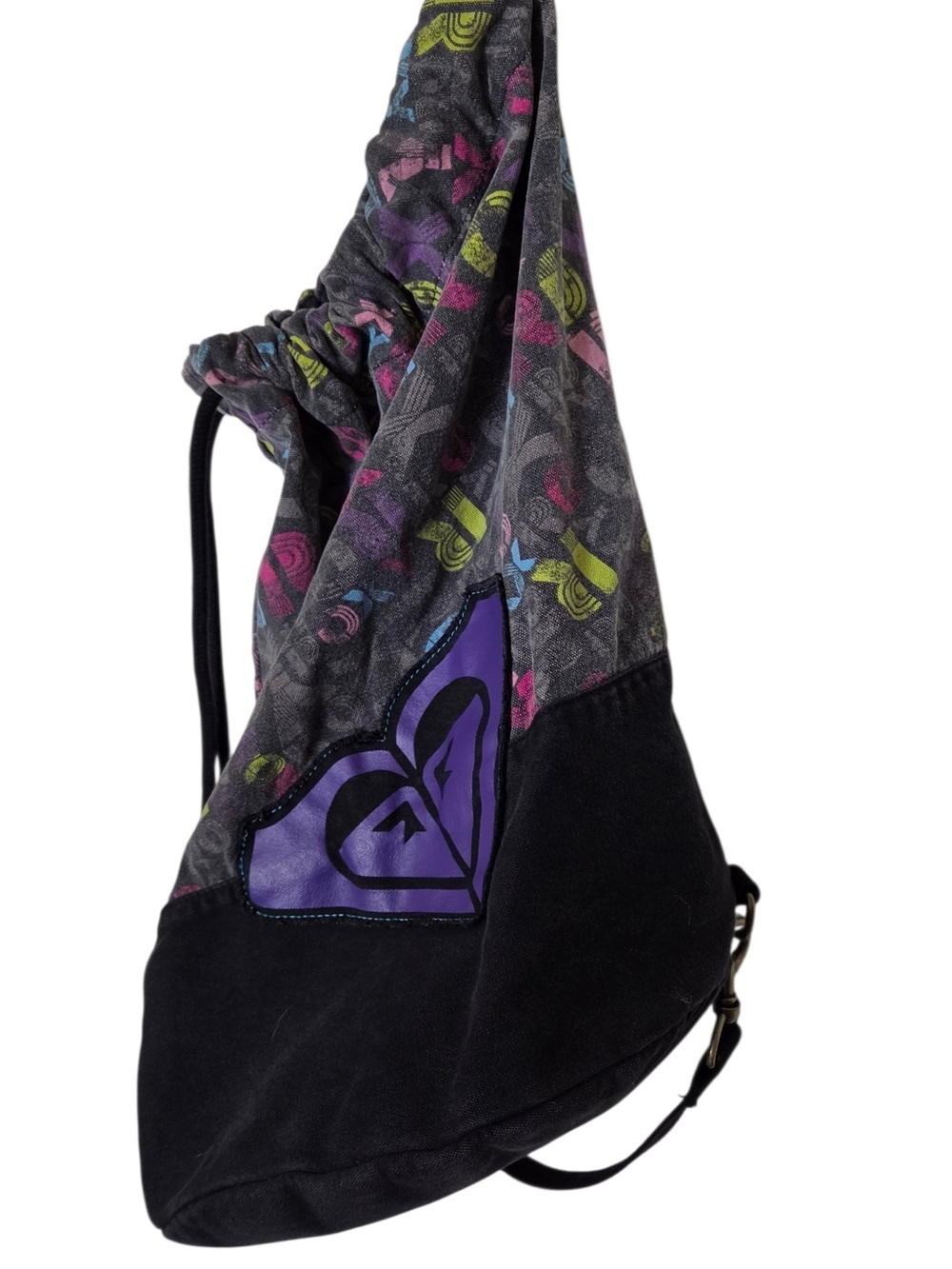 Throwback Y2K Roxy Drawstring Knapsack - Picture 2 of 11